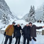 Lily James Instagram - Lake Louise 🤍❄️🤍❄️ I’m moving to the mountains ❄️ ❄️❄️ @onlynaturaldiamonds magic 🤍❄️🤍❄️ @fairmontcll xx Banff National Park