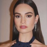 Lily James Instagram - The British Fashion Awards 🌑 @miumiu @onlynaturaldiamonds @rebeccacorbinmurray @moetchandon @thepeninsulalondonhotel xx The Peninsula London