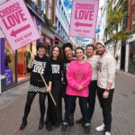 Lily James Instagram - Visit the the CHOOSE LOVE SHOP at 57 Carnaby street until 24th December 💫 OR shop online for vital supplies for refugees and displaced people across the world. From you, or in the name of a loved one, everything you buy goes straight to those who need it most. This year join me and shop with love. @chooselove Link in bio. ♥️♥️♥️♥️ @davebenett 📷