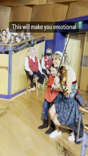 Lindsey Stirling Instagram - This dad has powerful manifesting skills!!