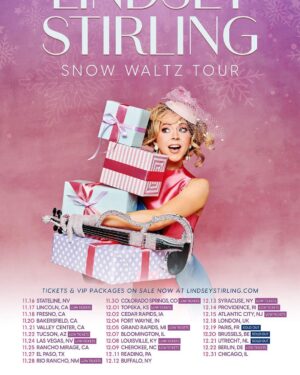 Lindsey Stirling Instagram - Half of the Christmas shows are close to selling out. Get your tickets soon.