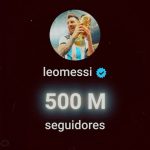 Lionel Messi Instagram – 5️⃣0️⃣0️⃣ Millones de Gracias por estar siempre!!