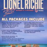 Lionel Richie Instagram - Join us at Dancing On The Sand, an unforgettable 3-night experience! Indulge in the luxurious accommodations at @atlantisbahamas, enjoy intimate beachside performances by @lionelrichie and friends, and so much more. Time is running out to book your vacation in Paradise - https://dancingonthesand.com