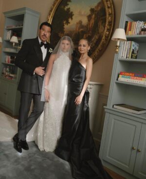 Lionel Richie Instagram - My little girl is all grown up and starting her own journey with the love of her life. You'll always be my little bird, but I'm so proud of the woman you've become. Endless Love to you and Elliot. 🤍 @sofiarichiegrainge  @elliotgrainge 

📷 @germanlarkin