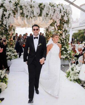 Lionel Richie Instagram - My little girl is all grown up and starting her own journey with the love of her life. You'll always be my little bird, but I'm so proud of the woman you've become. Endless Love to you and Elliot. 🤍 @sofiarichiegrainge  @elliotgrainge 

📷 @germanlarkin