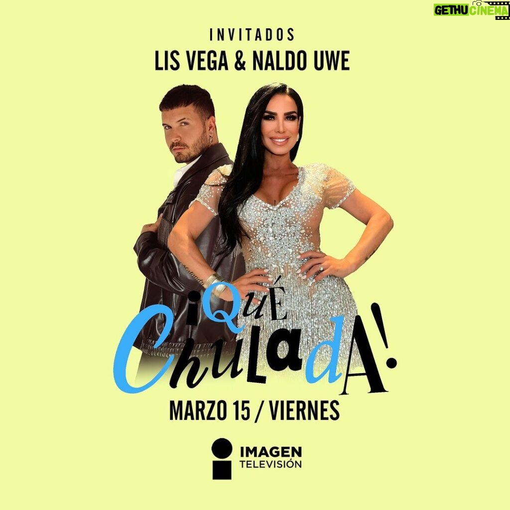 Lis Vega Instagram - Mañana!!!🇲🇽 @imagentvmex #quechulada #LaNota #Bailame prendan la TV y por ahí nos vemossss!!! Mexico City, Mexico