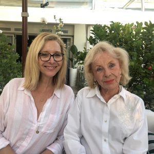 Lisa Kudrow Instagram - With my beautiful mother in law in Cannes.