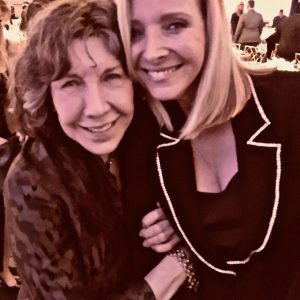 Lisa Kudrow Instagram - Savoring a dream come true whenever I get to see the awe inspiring #lilytomlin  then pulled it together a little. @paleycenter