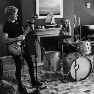 Lisa Kudrow Instagram - Just learned this was cut from FeelGood season 2… but I learned how to play the drums and I sang loud and a little obnoxiously - oh maybe that’s why it was cut.  IT WAS FUN though. @feelgoodnetflix June 4th