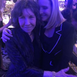 Lisa Kudrow Instagram - Savoring a dream come true whenever I get to see the awe inspiring #lilytomlin  then pulled it together a little. @paleycenter