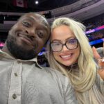 Liv Morgan Instagram - Thank u for having us @sixers 🖤🙏 See u at WrestleMania ✨