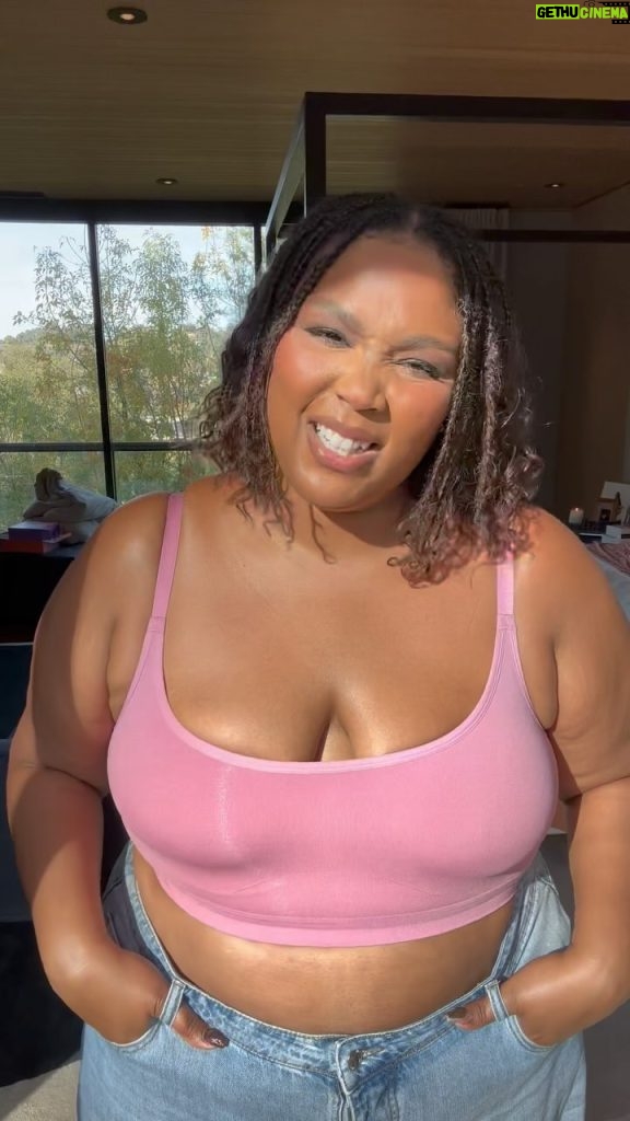 Lizzo Instagram - NEW @YITTY *NEARLY NAKED* SHAPING SCOOP BRALETTE - say that 3 times fast ho