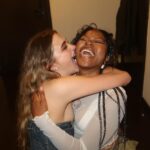 Lizzy Greene Instagram - y’all know the drill ~ thats my twin and we locked in 4 LYFEEEEE🙇🏼‍♀️🙇🏾‍♀️🔐🪽🫶🏻 shes been there through it all and I couldn’t imagine a day without her. happy birthday sissy i love you so so much🩷✨😇🪷