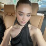 Lizzy Greene Instagram - one thing about me - im gonna wear black😇 #theflash ཐིཋྀ