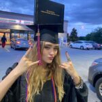 Lizzy Greene Instagram - #2021👩🏼‍🎓 !! lots of gratitude to those in my life that've helped and guided me through the years. and a massive shoutout to the teachers in CA, TX, and BC that've made my experience so much fun☺️tons of excitement for the next chapter in my life. long story short the mitochondria is the powerhouse of the cell. cheers