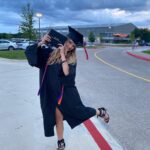 Lizzy Greene Instagram - #2021👩🏼‍🎓 !! lots of gratitude to those in my life that've helped and guided me through the years. and a massive shoutout to the teachers in CA, TX, and BC that've made my experience so much fun☺️tons of excitement for the next chapter in my life. long story short the mitochondria is the powerhouse of the cell. cheers