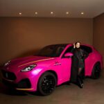 Lodovica Comello Instagram – Facciamo che la noia la lasciamo per la prossima vita 😉🔥💞
#Maserati sa come trasformare l’ordinario in straordinario, portando la magia di Barbie su 4 ruote.
#MaseratiGrecale #EverydayExceptional @maserati_italia #Adv Milan, Italy
