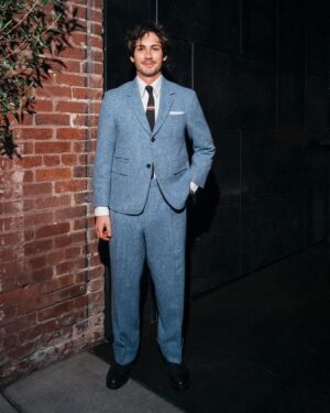 Logan Lerman Instagram - @thombrowne
