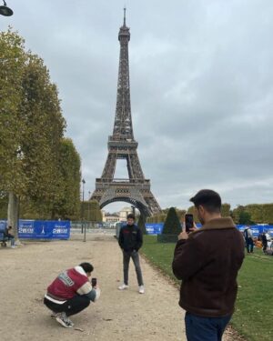 Lorenzo Ostuni Instagram - Tour Eiffel moments 💕