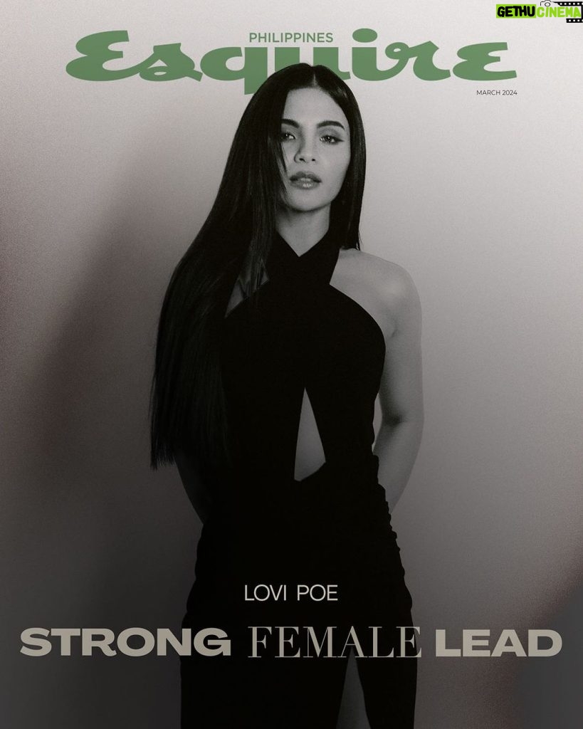 Lovi Poe Instagram - Strong is she, who has love wrapped around her heart, courage knitted in her bones and fire running through her veins. 🤍 - Alysha Waghorn Glad to be gracing the cover and celebrating International Women’s day with @esquireph . Cheers to women who break barriers and build each other up. 💪🏾