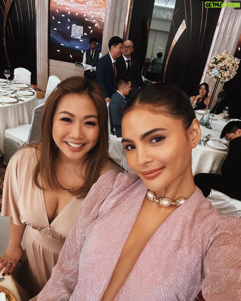 Lovi Poe Instagram - Makeup check + wedding things ♥ Congratulations @chefbryanfrancisco and @erika.monastrial! Wishing you both light and love ✨