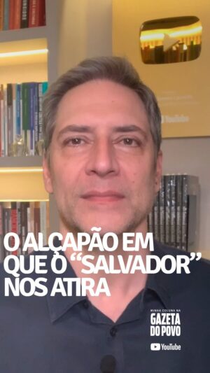 Luís Ernesto Lacombe Instagram - O ALÇAPÃO EM QUE O “SALVADOR” NOS ATIRA - minha coluna na GAZETA DO POVO

@gazetadopovo

#opinião #artigo #coluna #crônica #jornalismo #jornalista #colunista #cronista #articulista #jornal #gazetadopovo #gazeta
