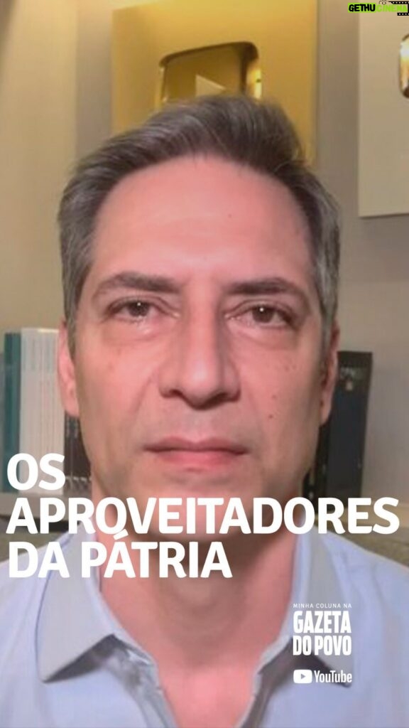 Luís Ernesto Lacombe Instagram - OS APROVEITADORES DA PÁTRIA - minha coluna na GAZETA DO POVO @gazetadopovo #opinião #artigo #coluna #crônica #jornalismo #jornalista #colunista #cronista #articulista #jornal #gazetadopovo #gazeta