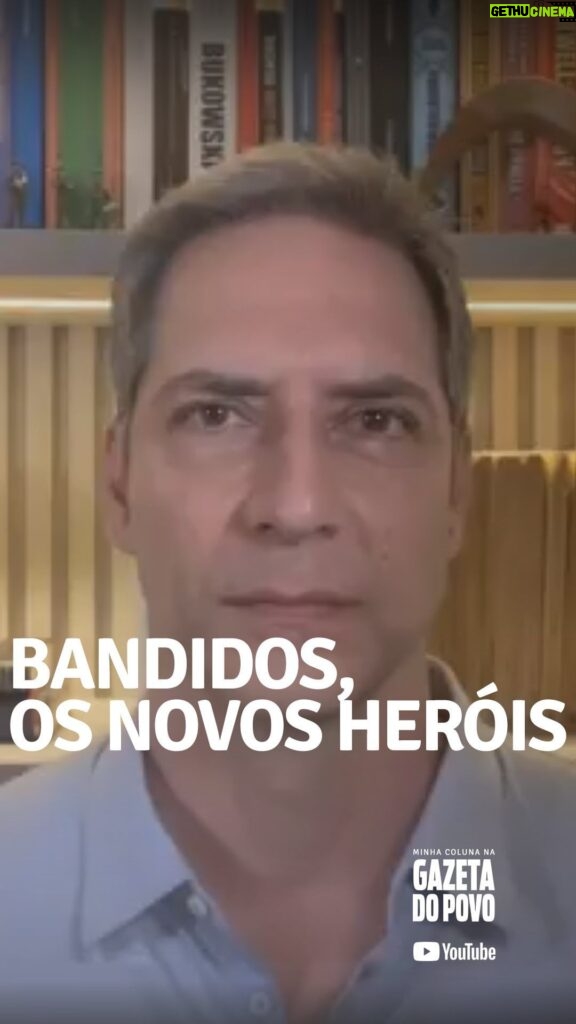 Luís Ernesto Lacombe Instagram - BANDIDOS, OS NOVOS HERÓIS - minha coluna na GAZETA DO POVO @gazetadopovo #opinião #artigo #coluna #crônica #jornalismo #jornalista #colunista #cronista #articulista #jornal #gazetadopovo #gazeta