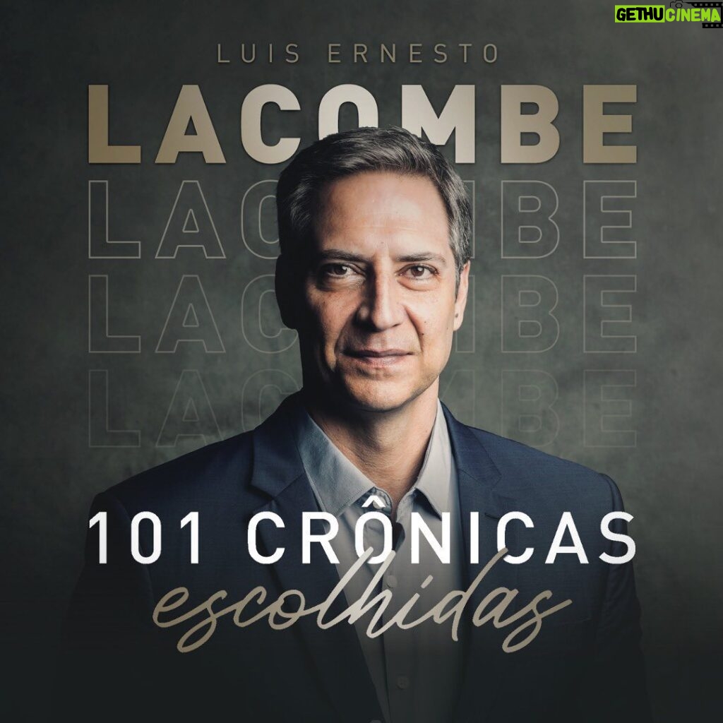 Luís Ernesto Lacombe Instagram - 📚 Promoção de Lançamento na minha livraria! 👉🏻 101 Crônicas Escolhidas (10%OFF) Livro exclusivo na minha livraria! Esta obra é um diário comentado dos fatos e acontecimentos recentes do Brasil e do mundo. Acesse a minha livraria e conheça também grandes obras literárias em promoção. Link na Bio. Fique atento! Os descontos terminam em 27 de junho. #LIVE #livedolacombe #livro #cronicas #101cronicasescolhidas #LVMEditora