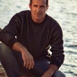 Luís Figo Instagram - Relaxing on the beach wearing the SS24 collection. @luis__figo #SS24 #LuisFigo #LF