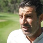 Luís Figo Instagram - @luis__figo talking golf, Ryder Cup & David Beckham ⛳️ #AccionaOpen Club de Campo Villa de Madrid