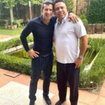 Luís Figo Instagram - Parabéns Ferinha 🥂🎂 Happy Birthday 🎂🥂 Madrid, Spain