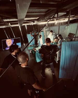 Luca Argentero Instagram - Making Doc (and empathy) great again…
#DOC3 #makingof #comingsoon