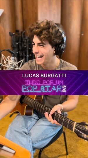 Lucas Burgatti Instagram - Ator e cantor, Lucas Burgatti é pop star de verdade 🎶✨Ele já gravou várias músicas para "Tudo por um Pop Star 2", incluindo novas versões da música-tema e de "Made my Day", do primeiro filme✨ Direção Musical de @flaviatygel 🎥🎬🍿🎶✨ #tudoporumpopstar #tudoporumpopstar2 🎥video de @ajota.nunes