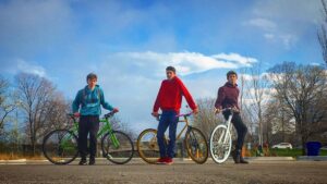 Lucas Jade Zumann Instagram - Colour coded bikes