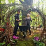 Lucas Jade Zumann Instagram – living in the forest. 
building shelves and transplanting moss…