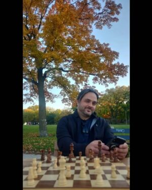 Lucas Jade Zumann Instagram - Showing appreciation for my Father and for Fall. Chess in the park kind of day... here's to an awsome autumn 🍂 🍻