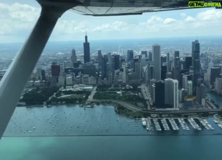 Lucas Jade Zumann Instagram - Flew my first (human) passengers around my home town of Chicago. It was quite incredible to see the place I grew up from such a beautifully unique perspective. Training for and achieving my Private Pilot certificate was a challenging, perspective altering experience. I'm very glad I got to share the lovely view during my visit home to Chicago. Chicago Executive Airport