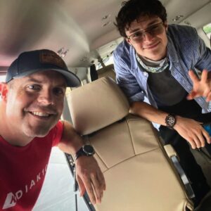 Lucas Jade Zumann Instagram - A stormy day, but the Kodiak don't care! A huge thanks to @worldofmark from @daherkodiak for showing me around this beuatiful beast and for giving me a chance to see it in action! For those who know the Quest Kodiak, you understand what a workhorse it truly is. First picture here is me doing pullups on the the dang flap-rail 😂. Can't wait to see what other adventures the Kodiak brings @worldofmark.