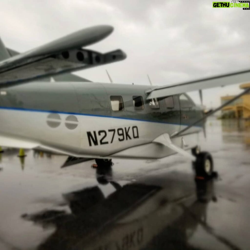 Lucas Jade Zumann Instagram - A stormy day, but the Kodiak don't care! A huge thanks to @worldofmark from @daherkodiak for showing me around this beuatiful beast and for giving me a chance to see it in action! For those who know the Quest Kodiak, you understand what a workhorse it truly is. First picture here is me doing pullups on the the dang flap-rail 😂. Can't wait to see what other adventures the Kodiak brings @worldofmark.