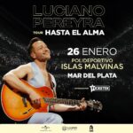 Luciano Pereyra Instagram - #MarDelPlata nos vemos el 26 de enero para cantarnos #HastaElAlma! 🌊🌊🏖️🏖️😁😁 Que lindo, no??? 🎫 bit.ly/MDQ_2024 Estadio Polideportivo Islas Malvinas