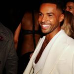 Lucien Laviscount Instagram - Thank you to the @britishfashioncouncil for a lovely evening & to the incredibly inspiring and wonderful soul that is @charlottetilbury THANK YOU for being you 🖤 London, United Kingdom