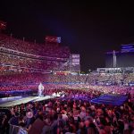 Luke Combs Instagram - This weekend is hard to put into words so I won’t even try. Nashville, we love ya! 📸: @davidbergman Nissan Stadium