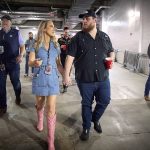 Luke Combs Instagram - This weekend is hard to put into words so I won’t even try. Nashville, we love ya! 📸: @davidbergman Nissan Stadium