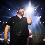 Luke Combs Instagram - World Tour Stop No. 2: Luke[as] Oil Stadium 📸: @davidbergman #lukecombs Lucas Oil Stadium