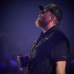 Luke Combs Instagram - World Tour Stop No. 2: Luke[as] Oil Stadium 📸: @davidbergman #lukecombs Lucas Oil Stadium