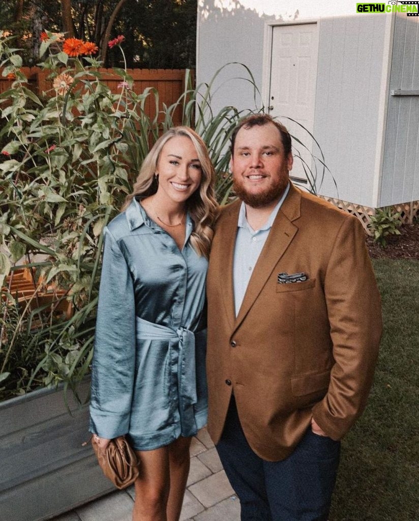 Luke Combs Instagram - I know just tryin’ to write a song I run the risk that I could get your perfect wrong. And well I guess what I’m tryin’ to say is there ain’t words been made could shoulder so much weight. #LoveYouAnyway #lukecombs