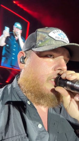 Luke Combs Instagram - Almost forgot to give the phone back…