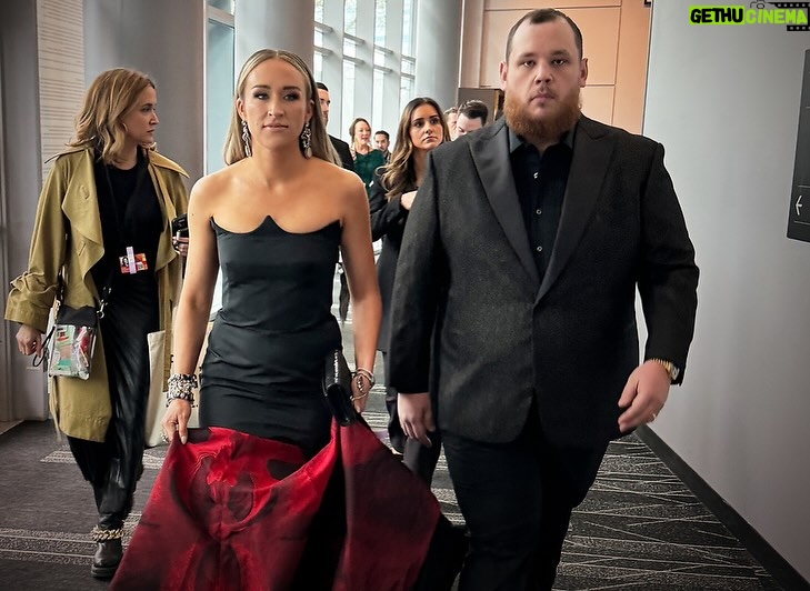 Luke Combs Instagram - What an unreal Grammy week to say the least. There were so many laughs, tears, hugs, and cheers that it almost doesn’t seem real. From the hotel hangs and rehearsals, to the dinners and post show pizza, the vibes were HIGH. I want to thank my whole team for working tirelessly to make this happen and my wife for always being by my side, I love you. When it comes to the performance it’s still hard to process how amazing it really was to be up there on that stage. No doubt a defining moment of my career. Tracy, I want to send my sincerest thanks to you for allowing me to be a part of your moment. Thank you for the impact you have had on my musical journey, and the musical journeys of countless other singers, songwriters, musicians, and fans alike. I hope you felt how much you mean to the world that night. We were all in awe of you up there and I was just the guy lucky enough to have the best seat in the house.