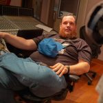 Luke Combs Instagram - Good to be back in the studio today… 📸: @zackmassey